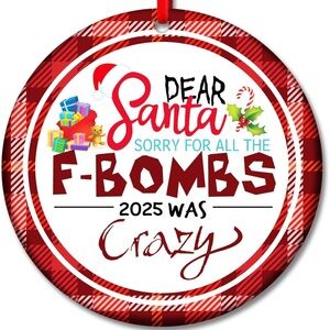 🎄🎁 Dear Santa Ornament